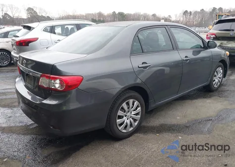 2012 Toyota Corolla Le from USA, damaged, VIN 2T1BU4EEXCC778860